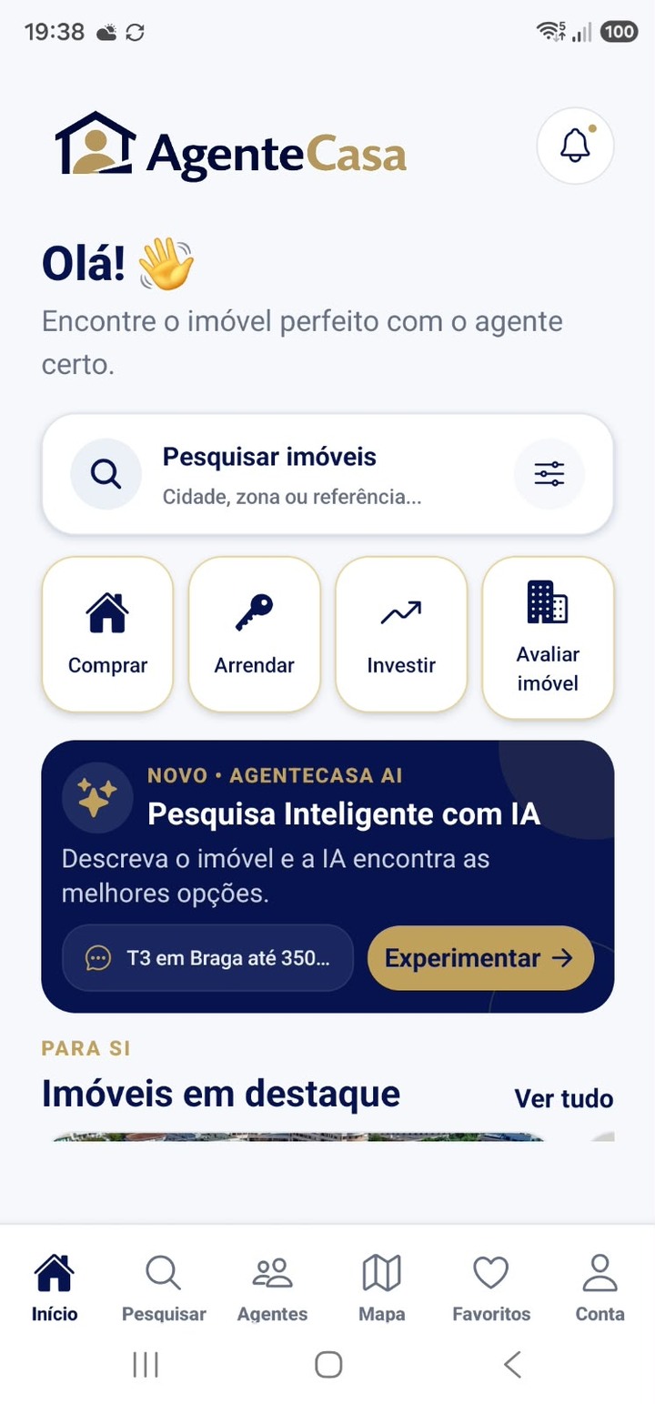 Aplicação AgenteCasa